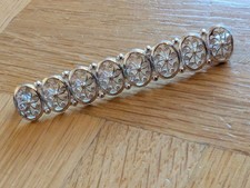 Antike Stangen Brosche Silber