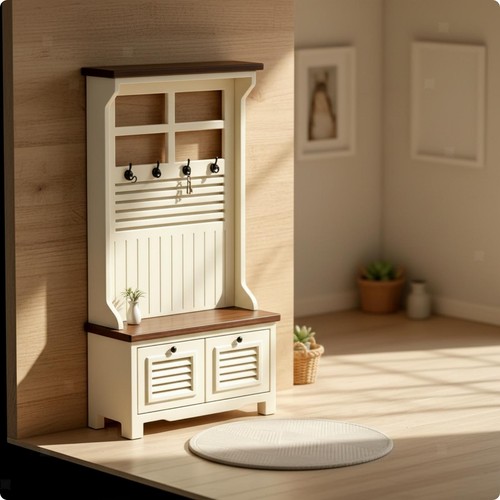 Miniatur garderobe mit - miniatur-garderobe,