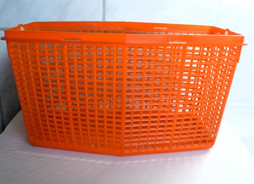 Klammerkorb plastik orange - klammerkorb,