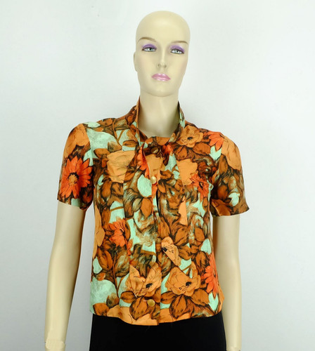 50er true vintage bluse - 50er,