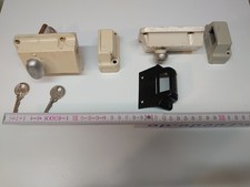 Zeiss IKON Kastenschloss  komplett inkl. Zyl. + 3 Schl 