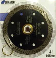 Diamantscheibe Ø105mm(4'') 22,23 mm (7/8") Fliesen Granit Marmor