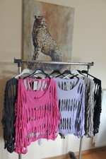 Neu Shirt Langarm Netzpullover