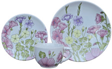 Pfalzkeramik Ernestine 1 von 3 Kaffeetasse Untere Kuchenteller handdekoriert TOP