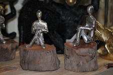 Skulptur Art Holz & Alu