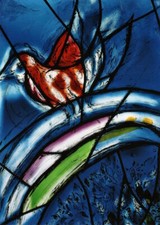 Kunstkarte Marc Chagall "Der