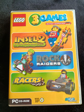 PC Spiel, 3 CD Rom 2001: Lego Insel 2-Der Steinbrecher Kehrt Zurück; 3 Games