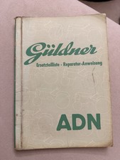 Güldner Ersatzteilliste -