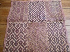 Bakuba  Kongo  shoowa Matte  aus Raffia, Mitte 20. JH