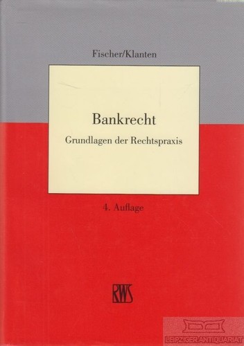 Buch bankrecht fischer - bankrecht,,