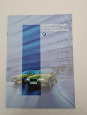 Die BMW Automobile mit bivalentem Benzin-Erdgas-Antrieb - Prospekt 02/95(AU2255)
