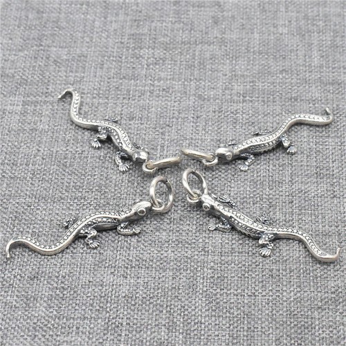 Sterling silber gecko - 2,