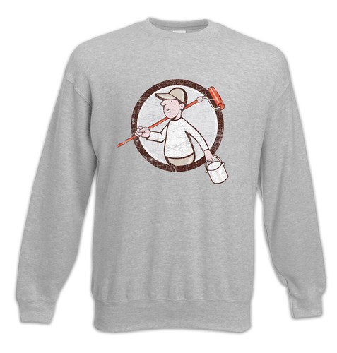 Painter sweatshirt pullover - vi,
