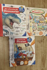 Tiptoi Bücher Piraten Wimmelbuch Dinosaurier-3er Set