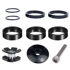 Fahrrad Lenker Spacer Set Fahrrad Vorbau Spacer 10Stück Fahrrad-Steuersatz-Ab...