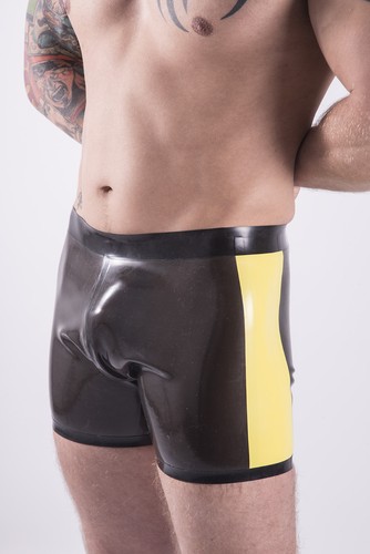 Rubber shorts längeres bein - rubber, shorts,