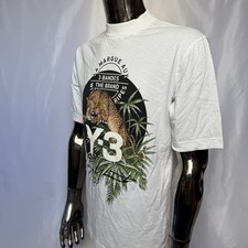 Adidas Y-3 T-Shirt – Leopard Graphic (Yohji Yamamoto) limited - Gr. XS (eher S)