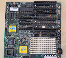 386 Motherboard Octek Jaguar rev. 1.X  with AM386DX 4MHz - damaged, not working