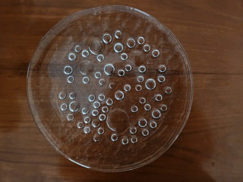 Bubbles glas teller - bubbles,