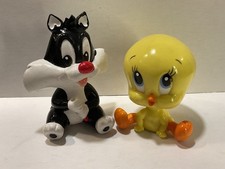 Looney Tunes Star Toys Figur Spanien 1995 Baby Tweety + Sylvester komplett Set