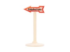 Siku Plastik Zubehör Schild V264 Einbahnstraße (links) - 6401