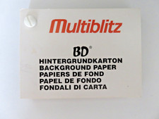Multiblitz BD Company  Hintergrundkarton Musterfächer - Hintergrundpapier