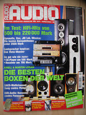 Audio 7/01 Creek 4330 SE II, Primare A10, Rotel RA-1060, Technics SA-DX 950