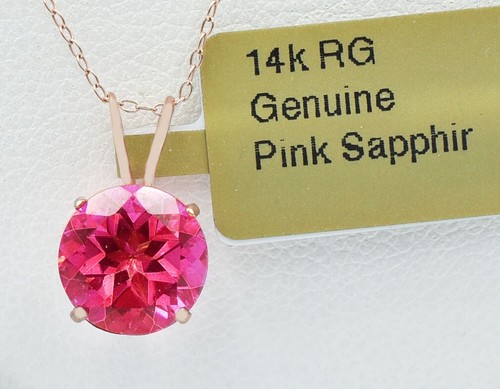 Echter rosa saphir - kt,