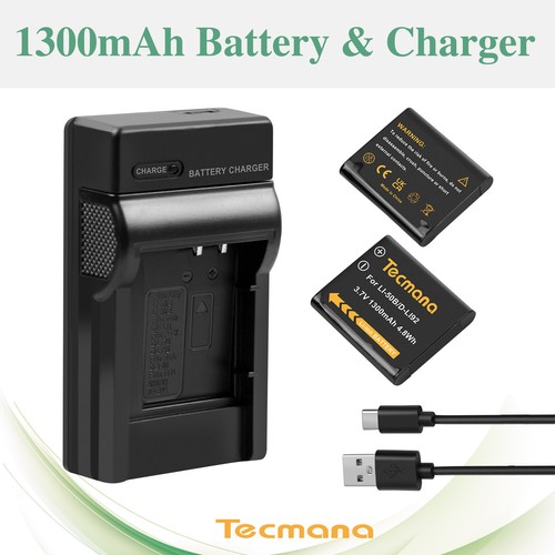 2xakku 1300mah für olympus - 2xakku,