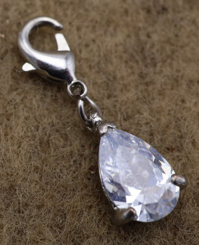Edelstahl charm anhänger - edelstahl,