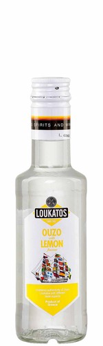 Ouzo mit zitrone - (ouzo, lemon)