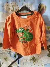 Kinder Pulli orange gr 86