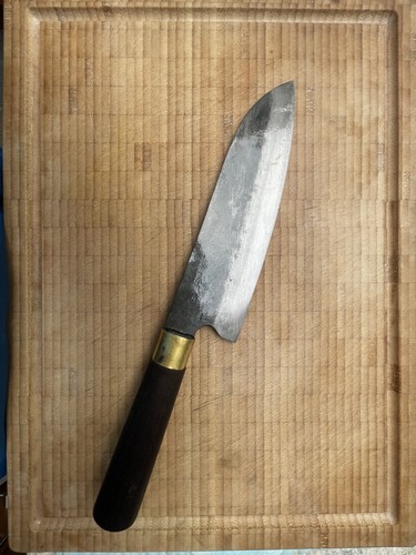 Handgefertigte messer santoku - messer, (santoku
