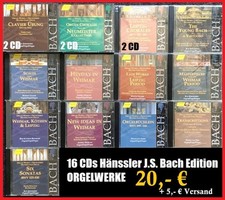 J.S. Bach - 16 original CDs -