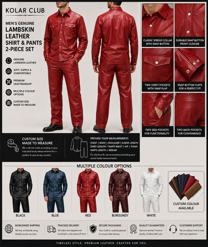 Herren weiß leder - weiß, jacke