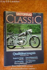 Motorrad Classic 4/90 Victoria Puch S4 Honda RC 163 Guz