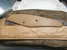 Türpappe links Leder dattel