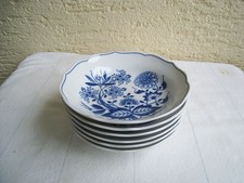 Hutschenreuther Zwiebelmuster Gebäck/Beilage/Dessertschalen 13,50 cm - 6 Stück