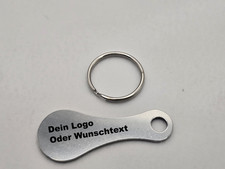 Edelstahl schlüsselanhänger - edelstahl,
