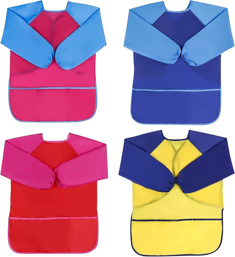 Malschürze kinder 4er set - kinder,,
