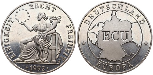 Medaille deutschland ecu - deutschland,