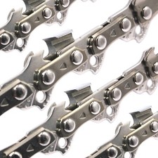 4x Sägekette Halbmeißel 45cm