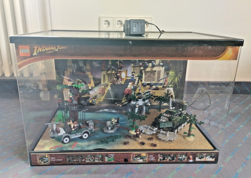 Lego store display 7626 jungle - lego,