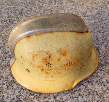 Alter Feuerwehr Helm Feuerwehrhelm Deco Vintage Retro