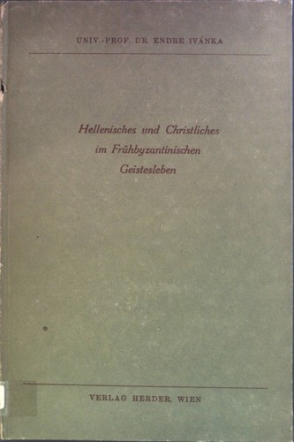 Hellenisches und christliches