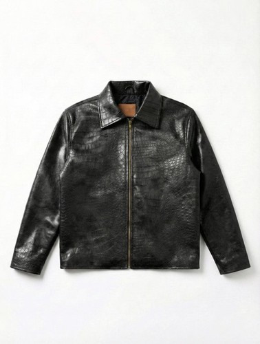 Herren lederjacke schwarz - herren,