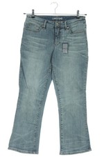 LANDS’ END High Waist Jeans Damen Jeans Gr. DE 36 blau Casual-Look