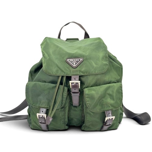 Prada vela tessuto nylon green - prada,