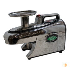 Tribest Entsafter Saftpresse Presse Saft-Presse Saft Greenstar Elite Chrom 5050 