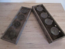 Advent Kerzentablett braun Weihnachten Adventskranz